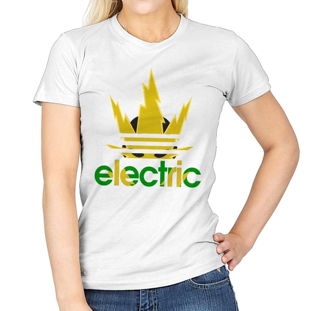 Electridas - Womens T-Shirts RIPT Apparel Small / White