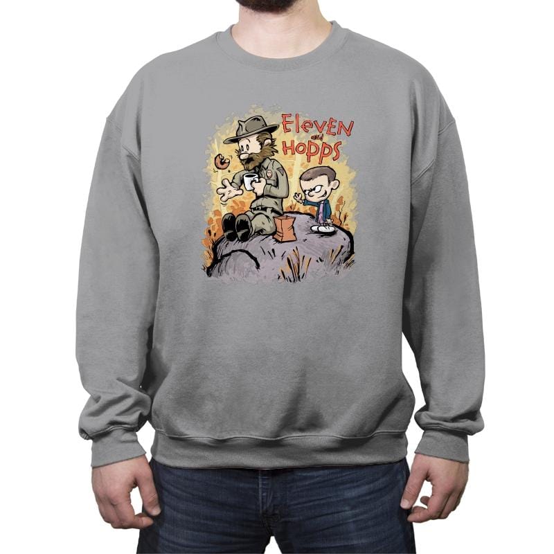 Eleven and Hopps - Crew Neck Sweatshirt Crew Neck Sweatshirt RIPT Apparel
