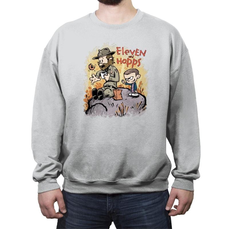 Eleven and Hopps - Crew Neck Sweatshirt Crew Neck Sweatshirt RIPT Apparel Small / Sport Gray