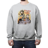 Eleven and Hopps - Crew Neck Sweatshirt Crew Neck Sweatshirt RIPT Apparel Small / Sport Gray