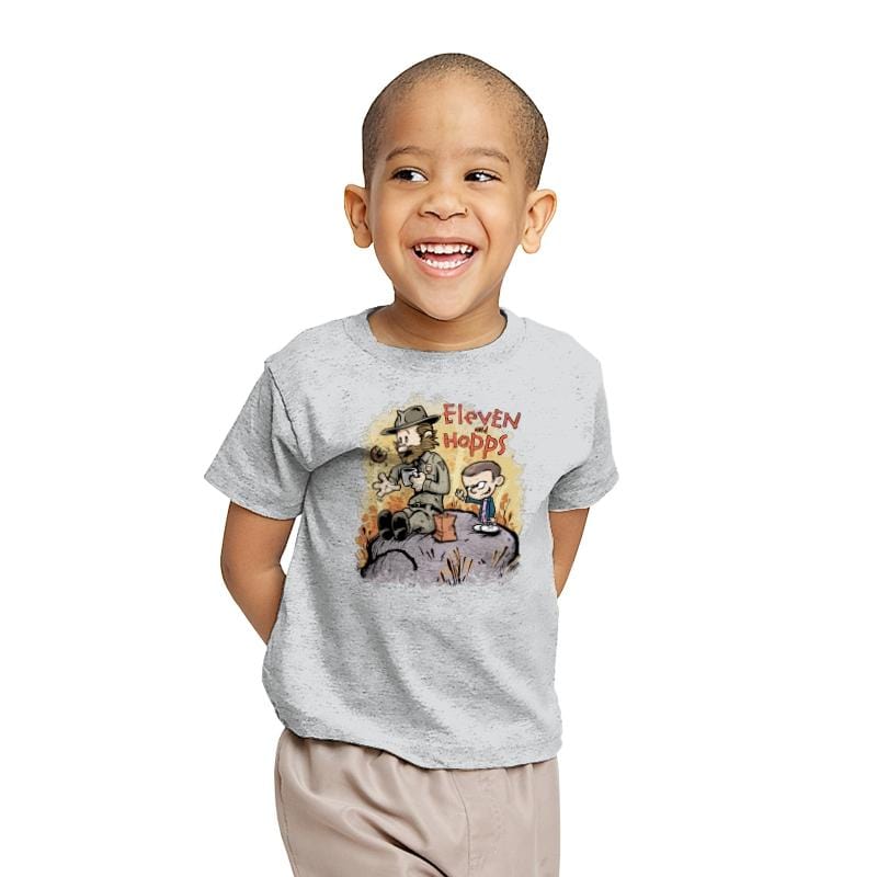 Eleven and Hopps - Youth T-Shirts RIPT Apparel X-small / Sport grey