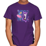 Eleven in Upside Downland Exclusive - Mens T-Shirts RIPT Apparel Small / Purple