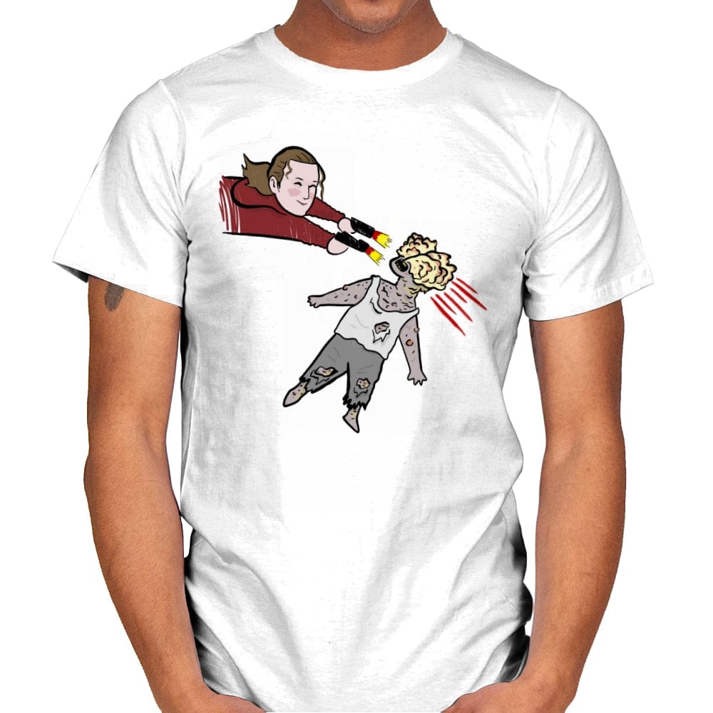 Ellie Rules - Mens T-Shirts RIPT Apparel Small / White