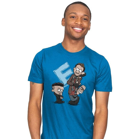 Elliot and Mr. Robbes - Mens T-Shirts RIPT Apparel