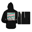 Elm St Pizza - Hoodies Hoodies RIPT Apparel Small / Black