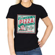 Elm St Pizza - Womens T-Shirts RIPT Apparel Small / Black