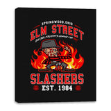 Elm Street Slashers - Canvas Wraps Canvas Wraps RIPT Apparel 16x20 / Black