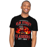 Elm Street Slashers - Mens T-Shirts RIPT Apparel Small / Black