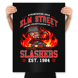 Elm Street Slashers - Prints Posters RIPT Apparel 18x24 / Black