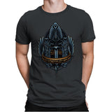 Emblem of a Forgotten King - Mens Premium T-Shirts RIPT Apparel Small / Heavy Metal