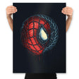 Emblem of the Spider - Prints Posters RIPT Apparel 18x24 / Black
