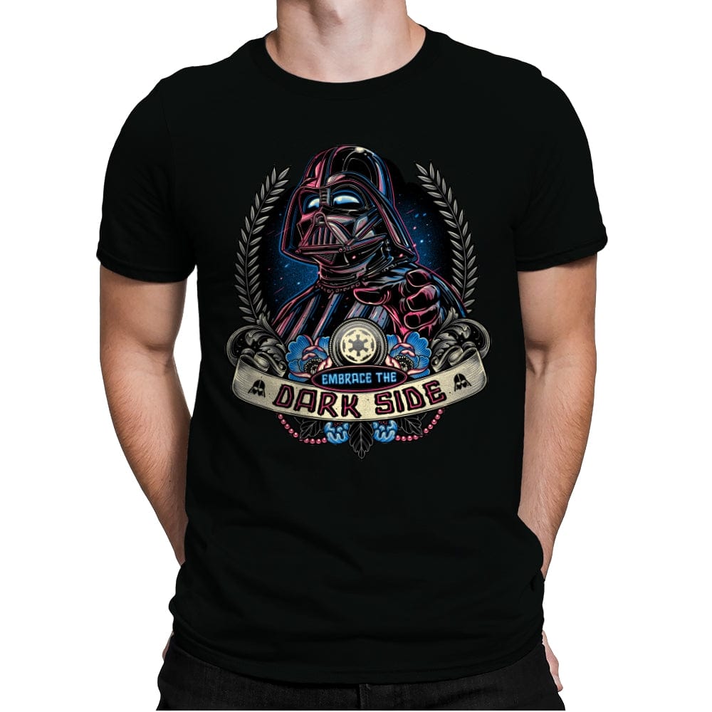 Embrace the Dark Side - Shirt Club - Mens Premium T-Shirts RIPT Apparel Small / Black