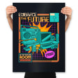 Embrace The Future - Nostalgia - Prints Posters RIPT Apparel 18x24 / Black