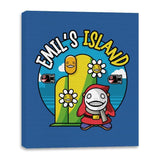 Emil's Island - Canvas Wraps Canvas Wraps RIPT Apparel 16x20 / Royal