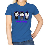 Emo Kitties - Womens T-Shirts RIPT Apparel Small / Royal