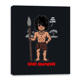 Emo Sapiens - Canvas Wraps Canvas Wraps RIPT Apparel 16x20 / Black