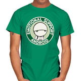 Emotional Support Android - Mens T-Shirts RIPT Apparel Small / Kelly