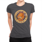 Emotional Support Cat - Womens Premium T-Shirts RIPT Apparel Small / Heavy Metal
