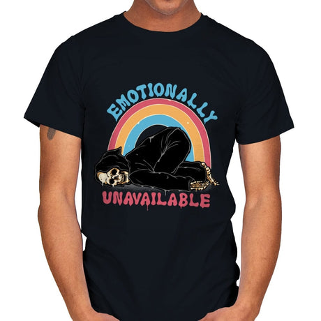 Emotionally Unavailable - Mens T-Shirts RIPT Apparel Small / Black
