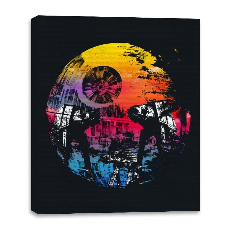 Emperial Ground Force - Canvas Wraps Canvas Wraps RIPT Apparel 16x20 / Black