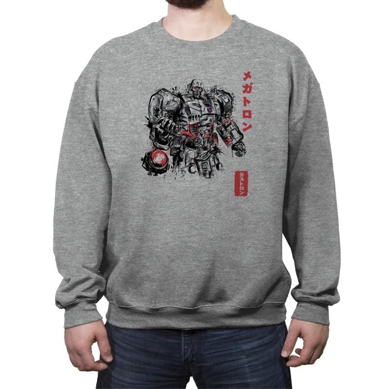 Emperor of Destruction - Crew Neck Sweatshirt Crew Neck Sweatshirt RIPT Apparel