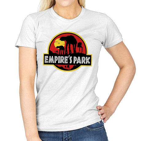 Empire's Park - Womens T-Shirts RIPT Apparel Small / White
