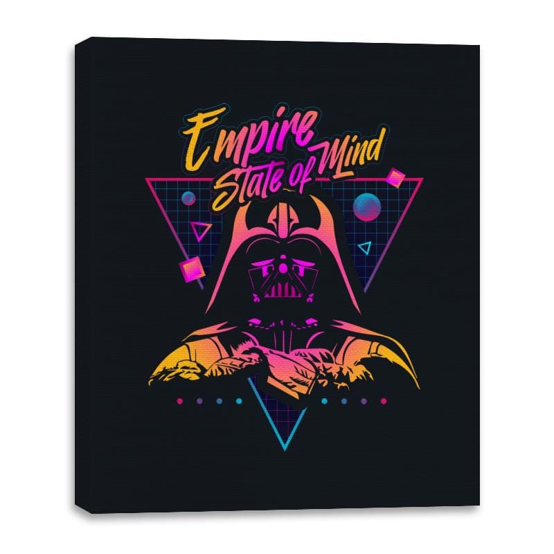 Empire State of Mind - Canvas Wraps Canvas Wraps RIPT Apparel 16x20 / Black