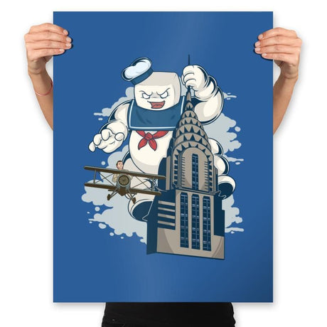 Empire Stay-T Building - Prints Posters RIPT Apparel 18x24 / Royal