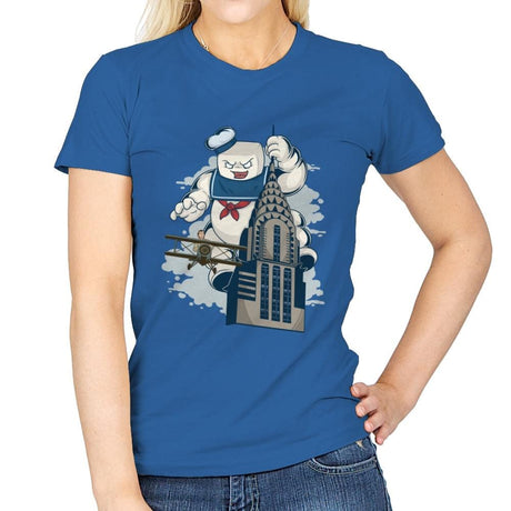 Empire Stay-T Building - Womens T-Shirts RIPT Apparel Small / Royal
