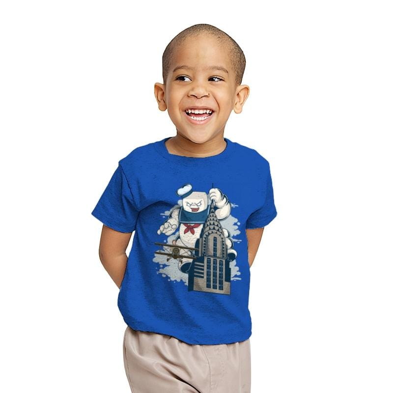 Empire Stay-T Building - Youth T-Shirts RIPT Apparel X-small / Royal