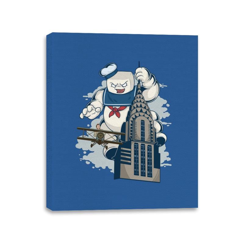 Empire Stayt-Puft - Canvas Wraps Canvas Wraps RIPT Apparel 11x14 / Royal