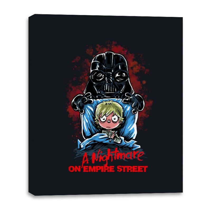 Empire Street - Canvas Wraps Canvas Wraps RIPT Apparel 16x20 / Black