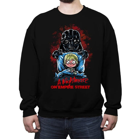 Empire Street - Crew Neck Sweatshirt Crew Neck Sweatshirt RIPT Apparel Small / Black