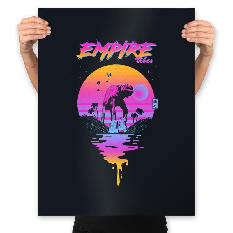 Empire Vibes - Prints Posters RIPT Apparel 18x24 / Black