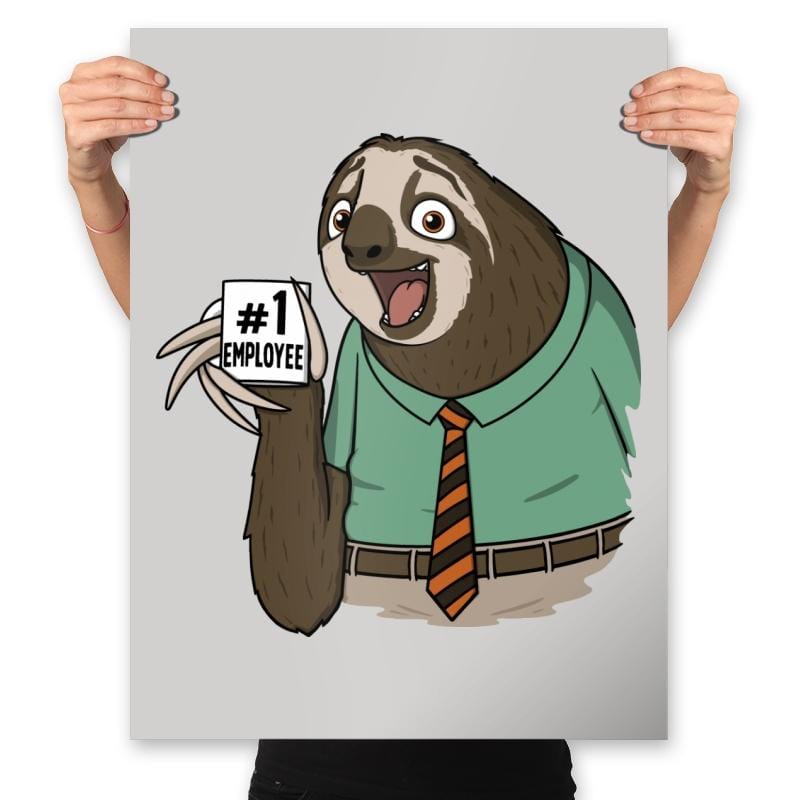 Employee Number 1 - Prints Posters RIPT Apparel 18x24 / Silver
