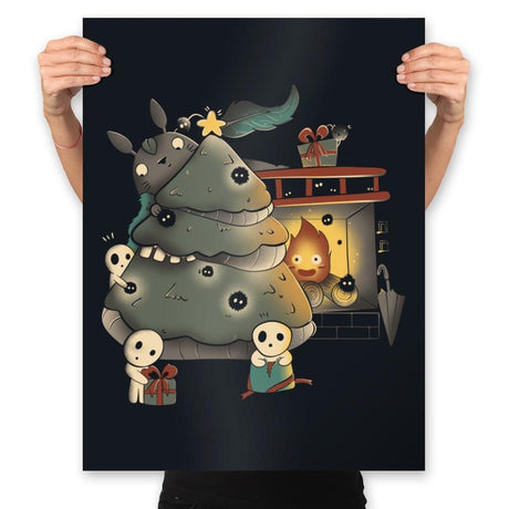 Enchanted Family - Prints Posters RIPT Apparel 18x24 / Black