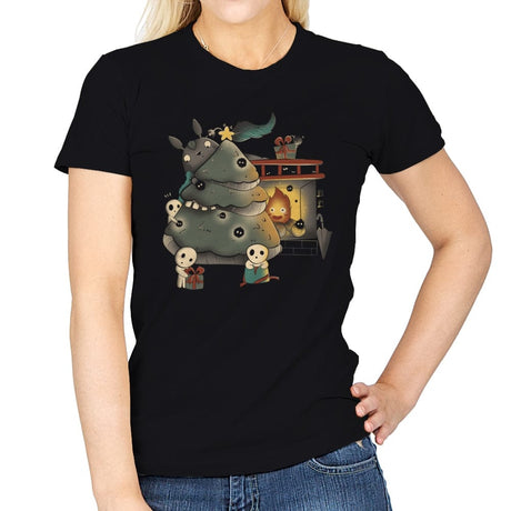 Enchanted Family - Womens T-Shirts RIPT Apparel Small / Black