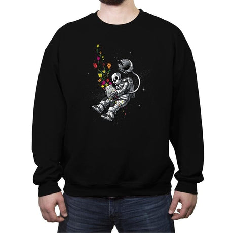 End of Humanity - Crew Neck Sweatshirt Crew Neck Sweatshirt RIPT Apparel Small / Black