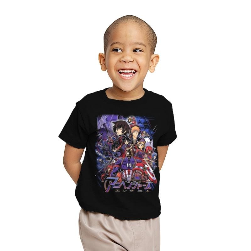 Endanime - Youth T-Shirts RIPT Apparel X-small / Black