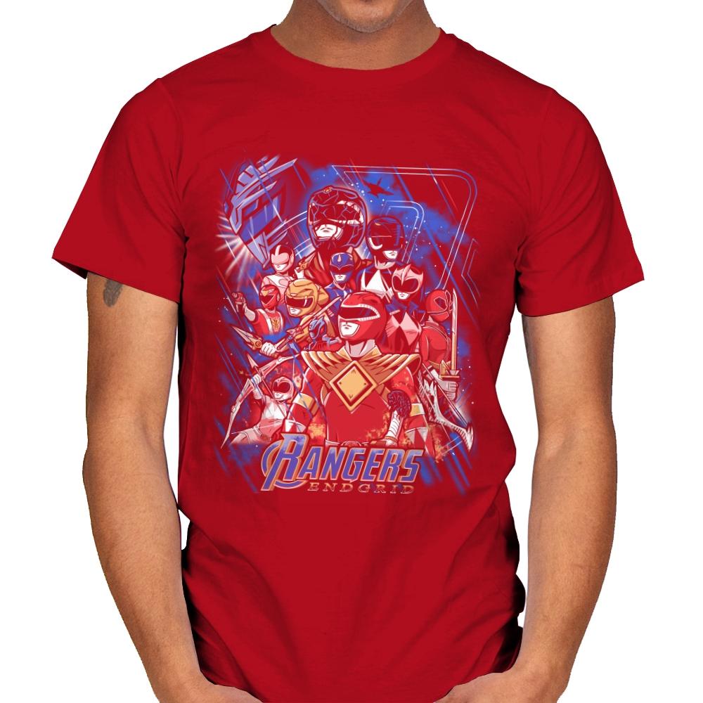 Endgrid - Anytime - Mens T-Shirts RIPT Apparel Small / Red