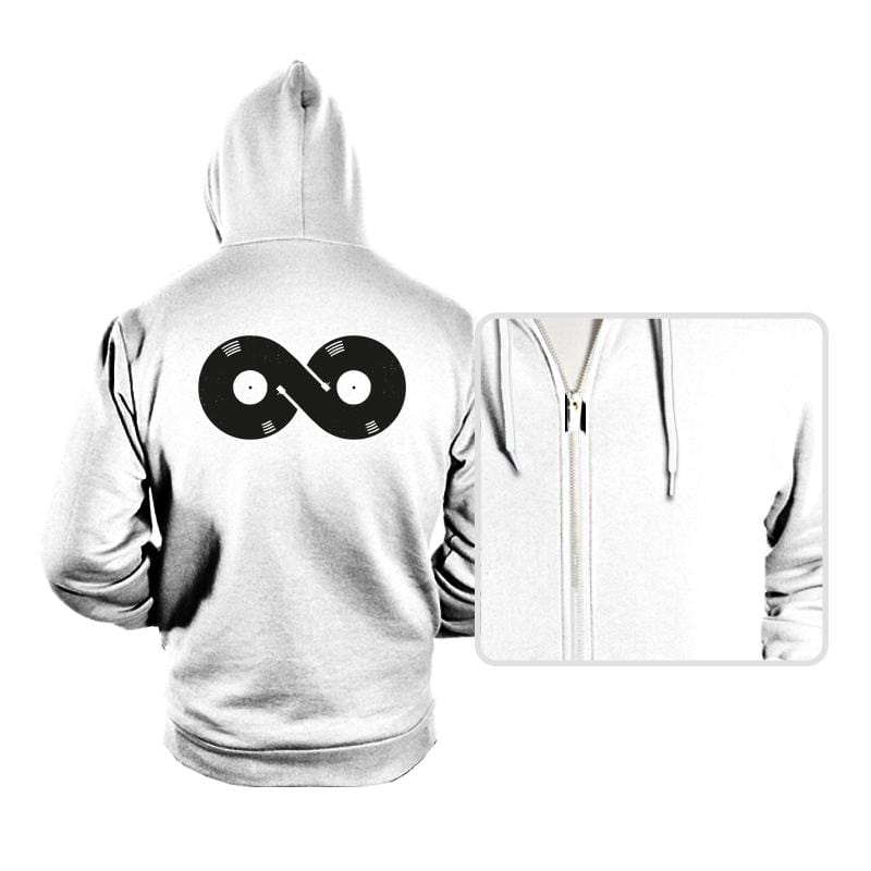 Endless Music - Hoodies Hoodies RIPT Apparel Small / White