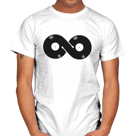 Endless Music - Mens T-Shirts RIPT Apparel Small / White