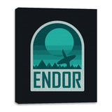 Endor - Geometric and Minimalist Series - Canvas Wraps Canvas Wraps RIPT Apparel 16x20 / Black