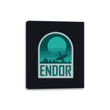 Endor - Geometric and Minimalist Series - Canvas Wraps Canvas Wraps RIPT Apparel 8x10 / Black
