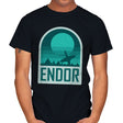 Endor - Geometric and Minimalist Series - Mens T-Shirts RIPT Apparel Small / Black