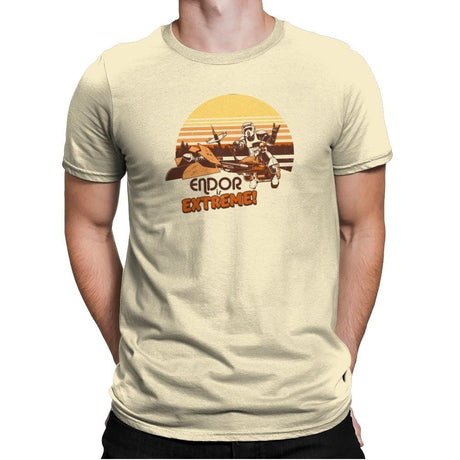 Endor is Extreme Exclusive - Mens Premium T-Shirts RIPT Apparel Small / Natural