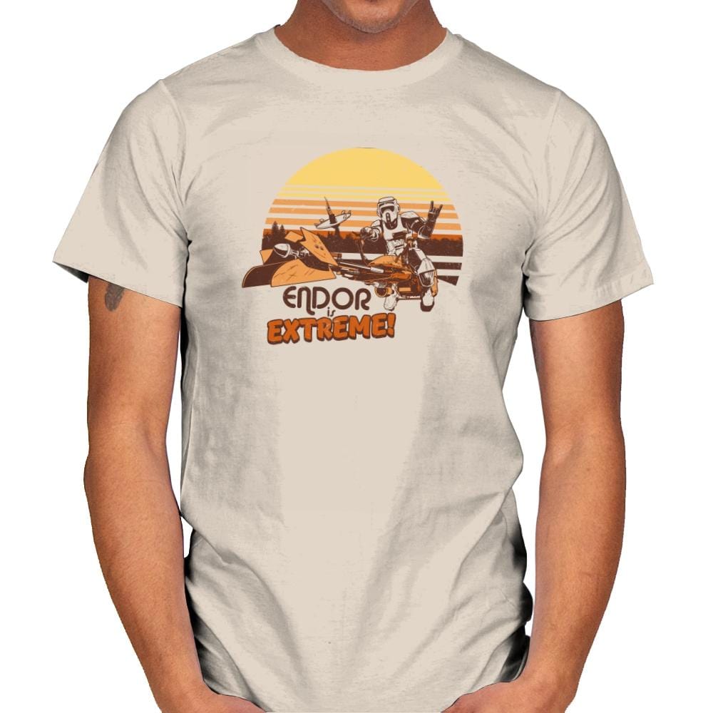 Endor is Extreme Exclusive - Mens T-Shirts RIPT Apparel Small / Natural