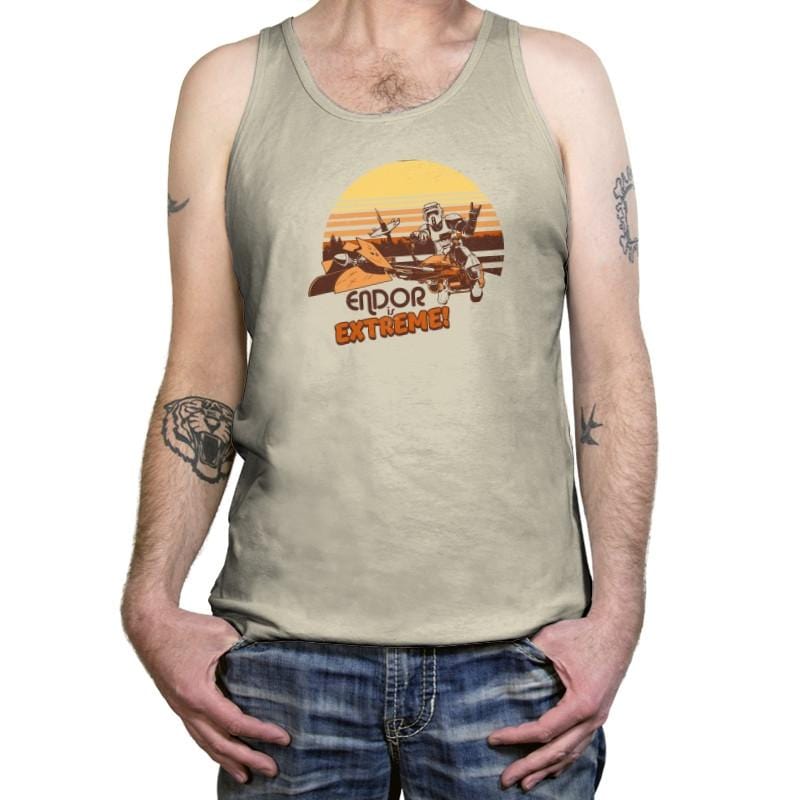 Endor is Extreme Exclusive - Tanktop Tanktop RIPT Apparel X-Small / Oatmeal Triblend