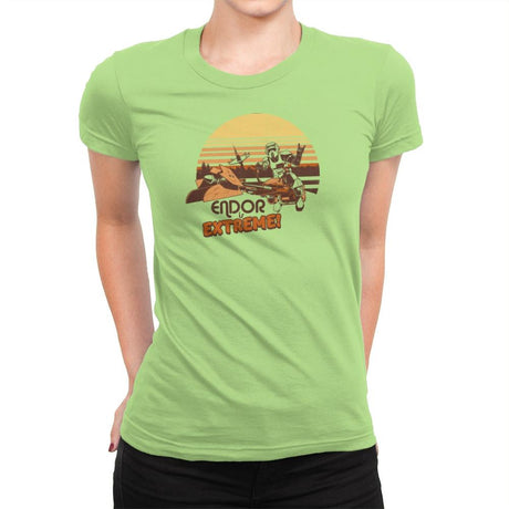 Endor is Extreme Exclusive - Womens Premium T-Shirts RIPT Apparel Small / Mint