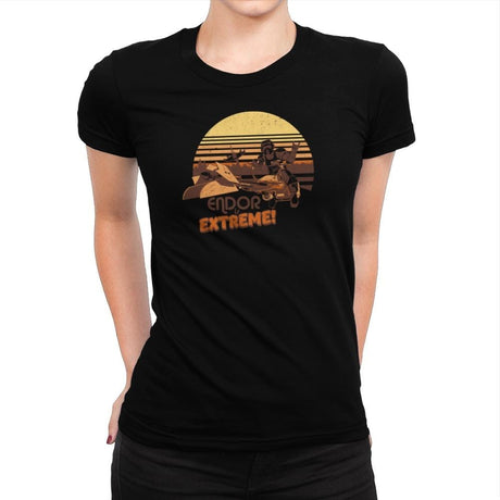 Endor is Extreme Exclusive - Womens Premium T-Shirts RIPT Apparel Small / Natural